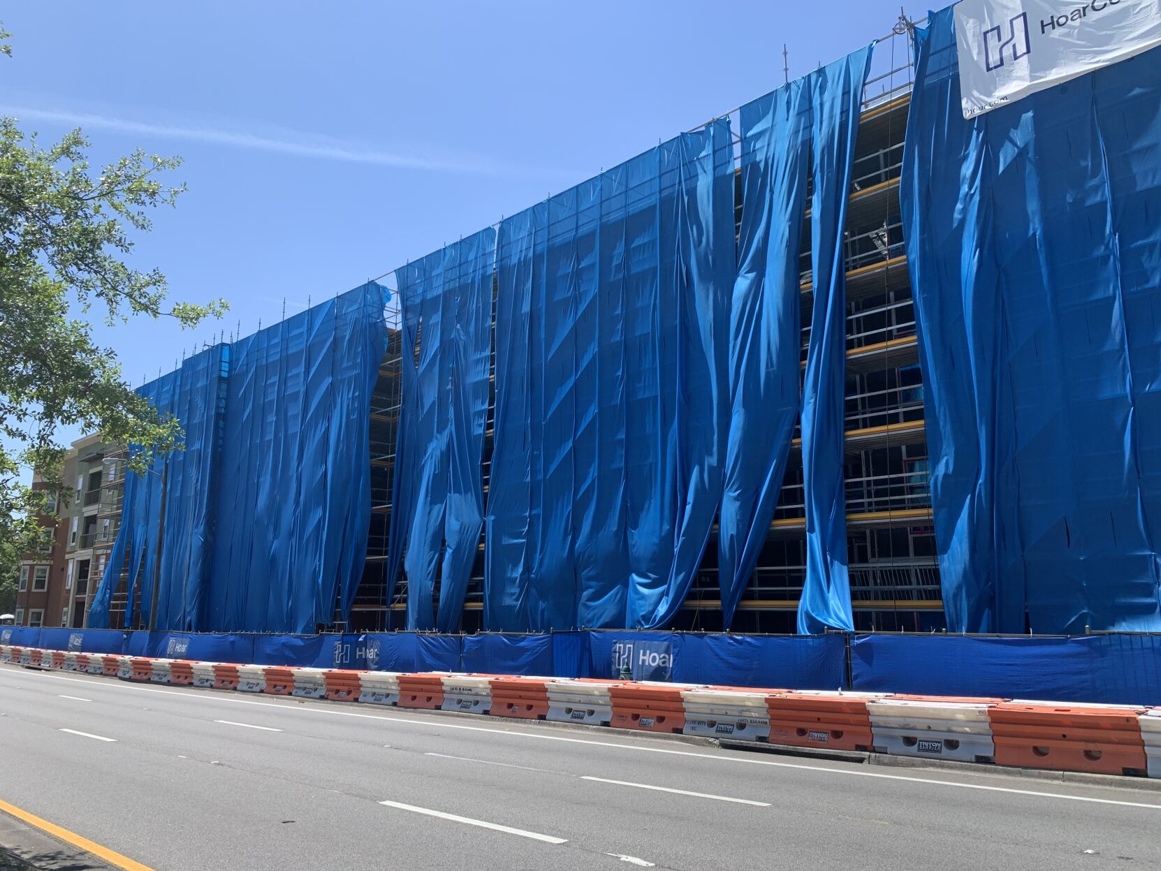 Marquee construction: loud, long and expensive